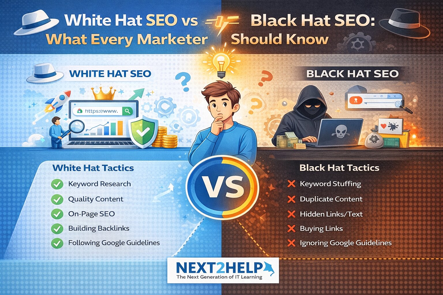 white hat vs black hat seo